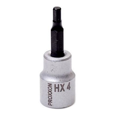 3/8" головка с шестигранной вставкой 4 мм Proxxon (23575)