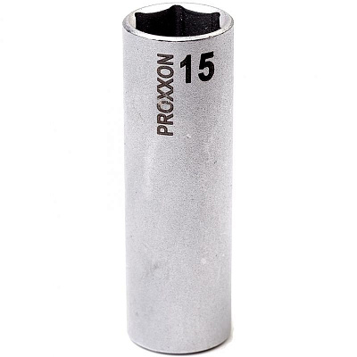 3/8" удлиненная головка шестигранник, 15 мм Proxxon (23544)