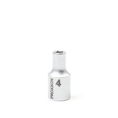 1/4" торцевая головка шестигранник, 4 мм Proxxon (23710)